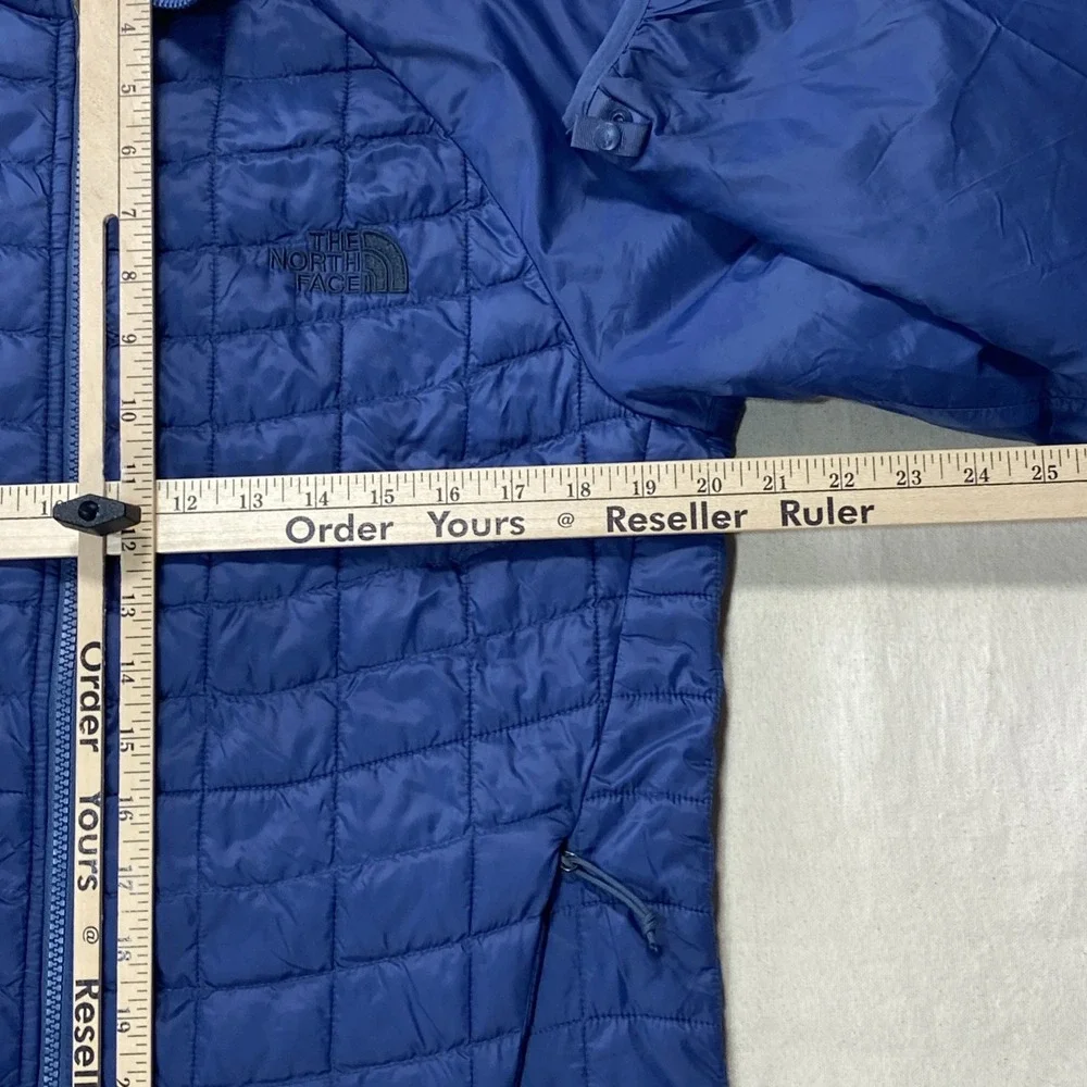 The North Face ThermoBall Eco Mens Sz S Insulated Quilted Jacket Blue